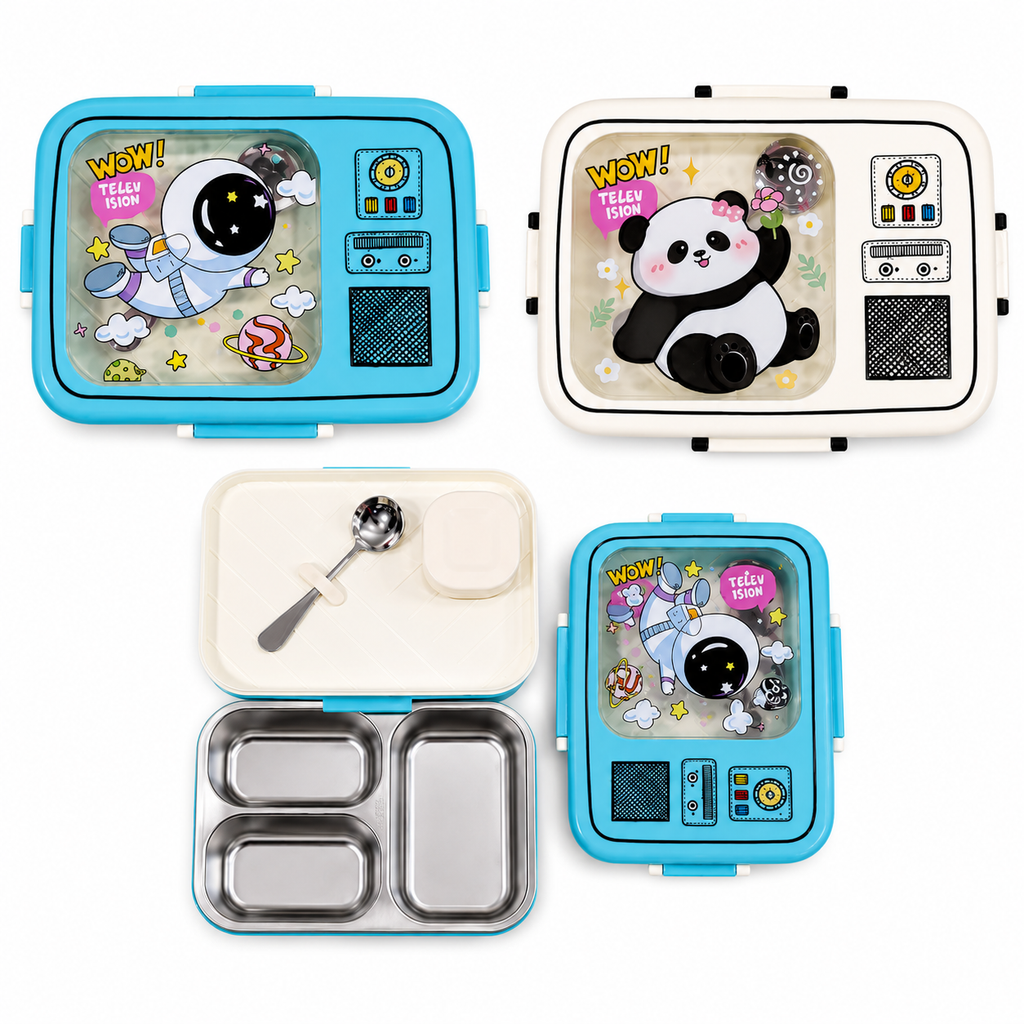 3 Grid Lunch Boxes