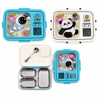 3 Grid Lunch Boxes